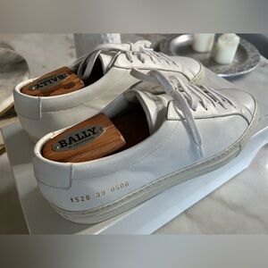 Common Projects Achilles Size 7 - 7.5 Leather Sneakers White
